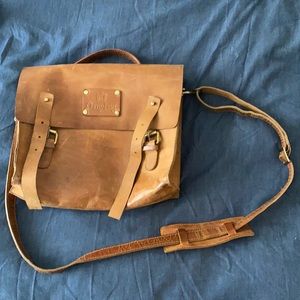 OMyBag small leather messenger bag
